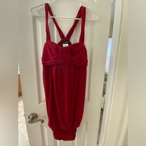 Appropriate Behavior: Junior’s/Women’s Size Medium Red Dress, Gently Worn